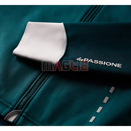 Maglia La Passione Manica Lunga 2019 Verde Bianco - Clicca l'immagine per chiudere